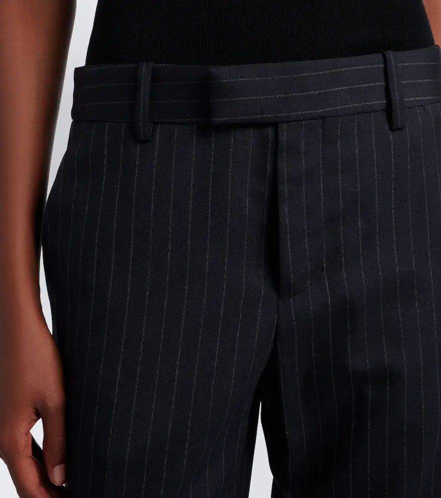 Nili Lotan Bethany pinstriped wool flared pants | Thumbnail 6