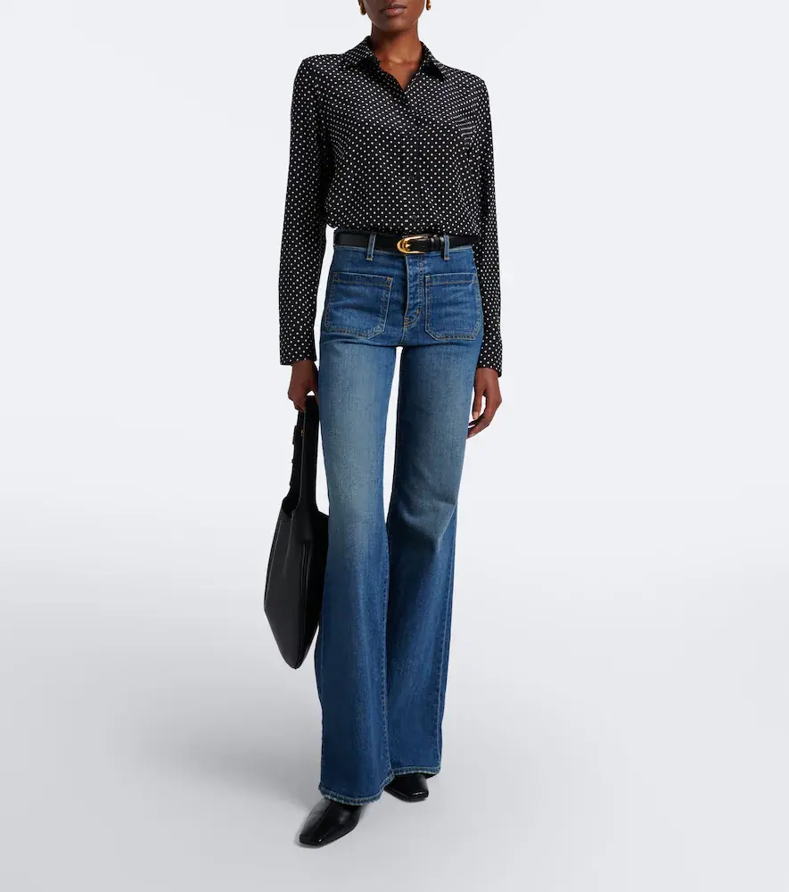 Nili Lotan Gana polka-dot silk shirt | Thumbnail 2 Nili Lotan Gana polka-dot silk shirt | Thumbnail 2