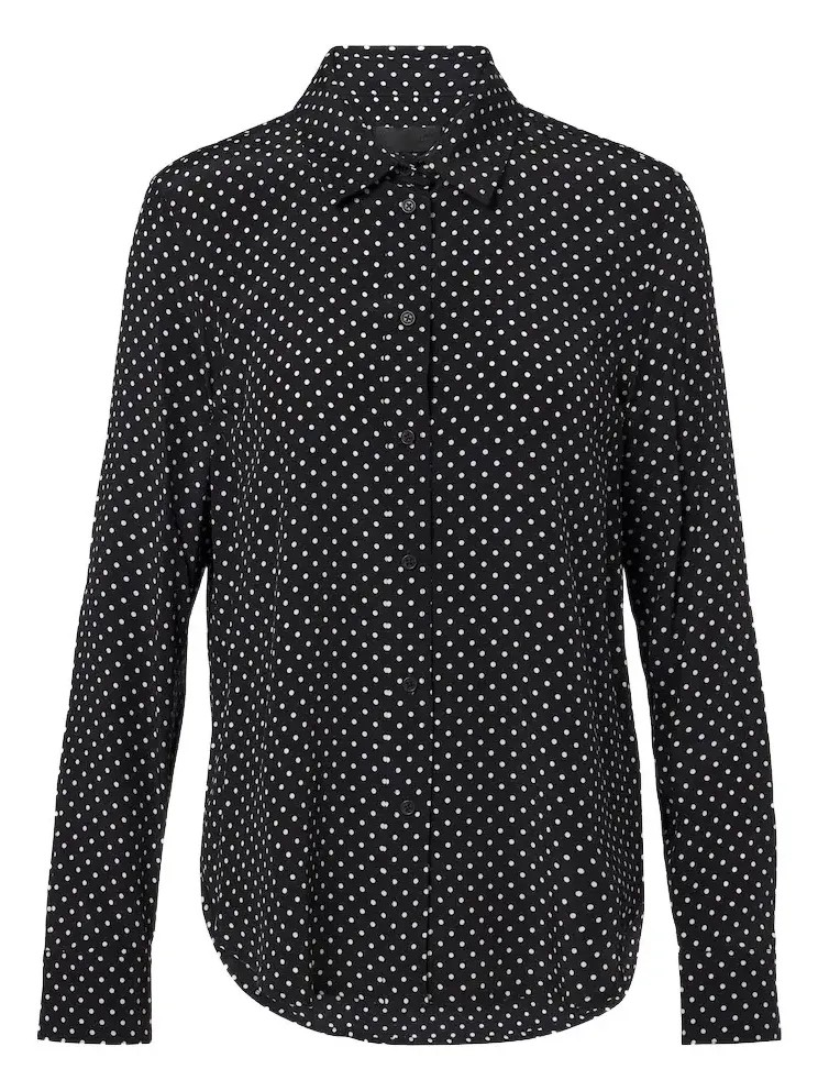 Gana polka-dot silk shirt Gana polka-dot silk shirt