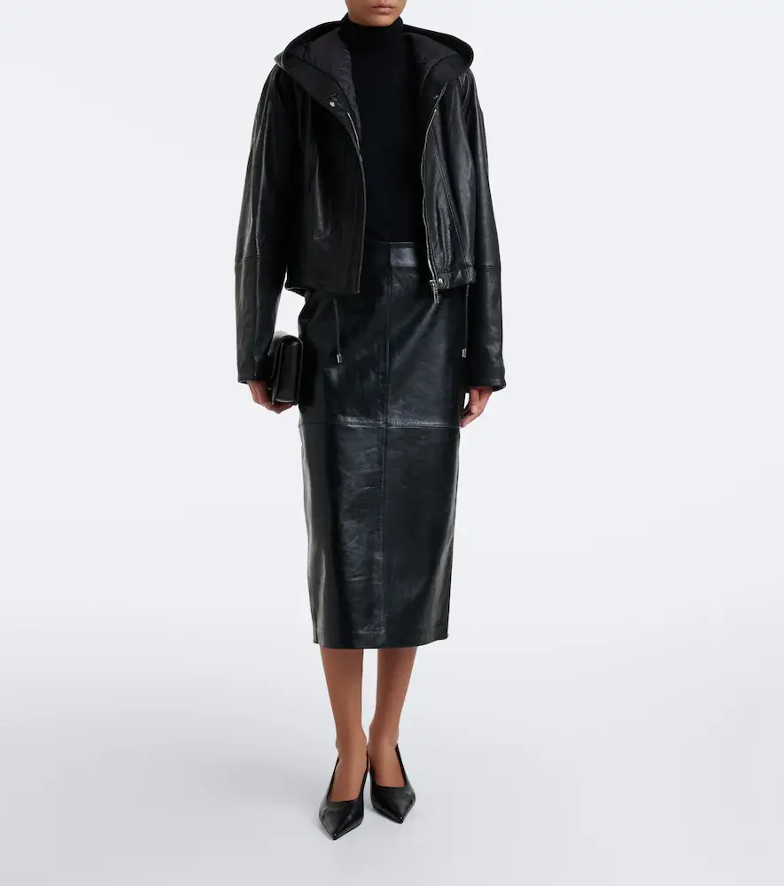 Sportmax Leather pencil skirt | Thumbnail 3