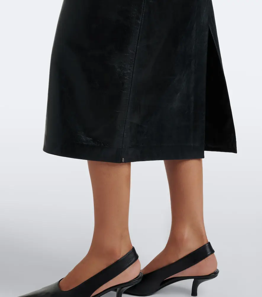 Sportmax Leather pencil skirt | Thumbnail 4