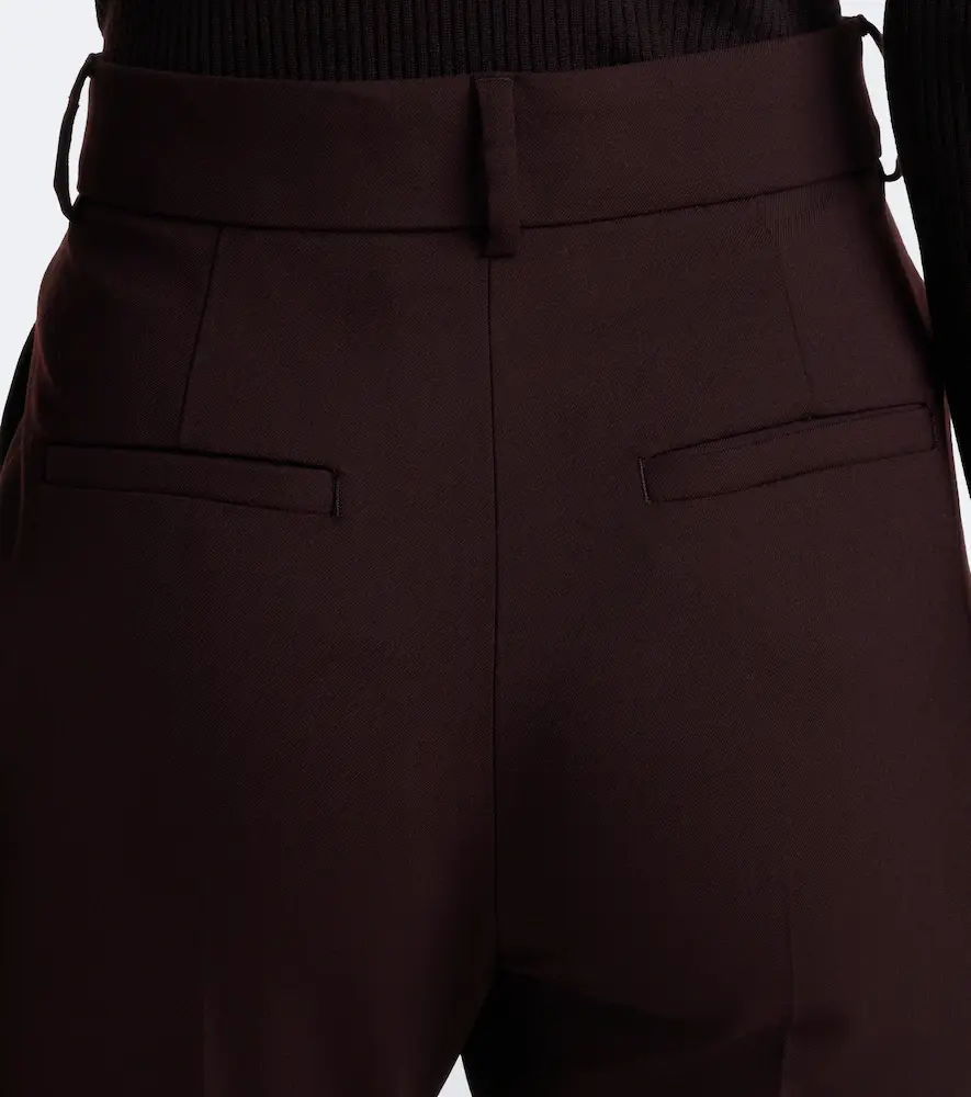 Sportmax Flared wool-blend pants | Thumbnail 3