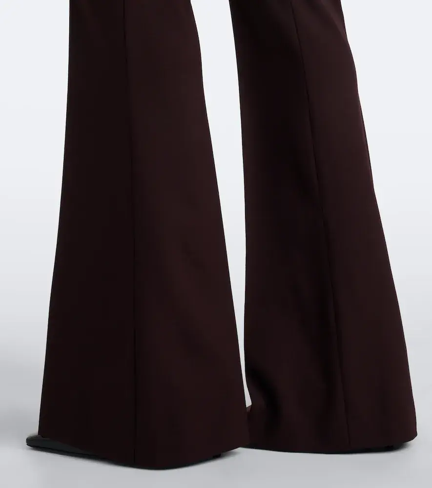Sportmax Flared wool-blend pants | Thumbnail 4