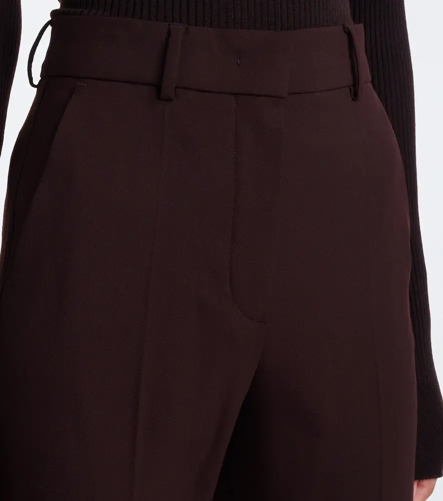 Sportmax Flared wool-blend pants | Thumbnail 6