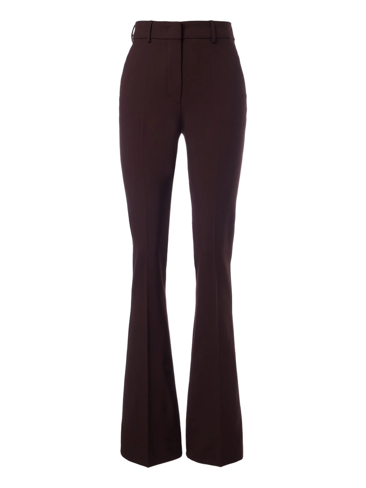 Sportmax Flared wool-blend pants
