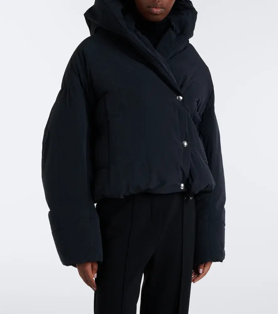 Sportmax Cropped hooded down jacket | Thumbnail 3 Sportmax Cropped hooded down jacket | Thumbnail 3