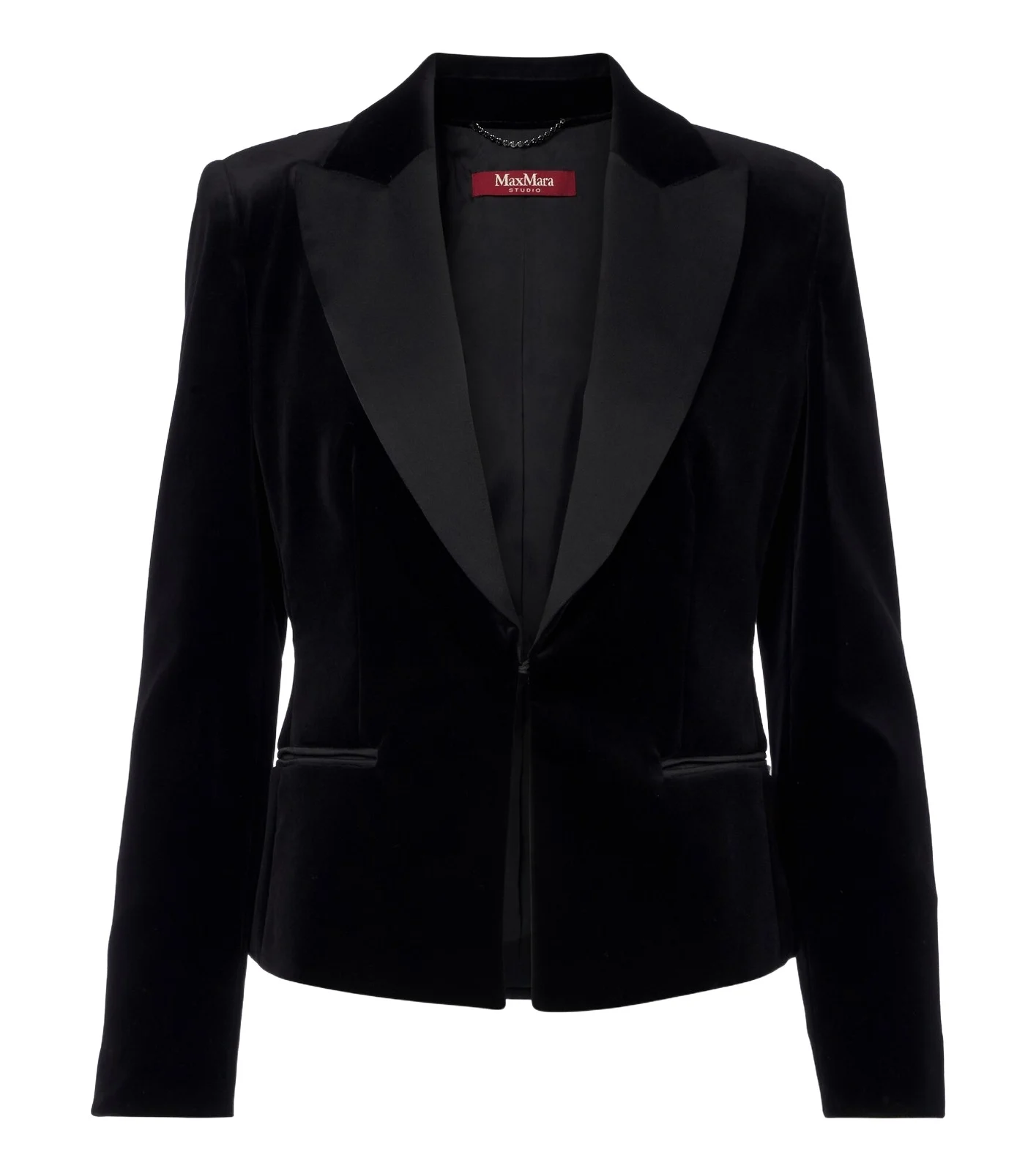 Elegante cotton velvet blazer
