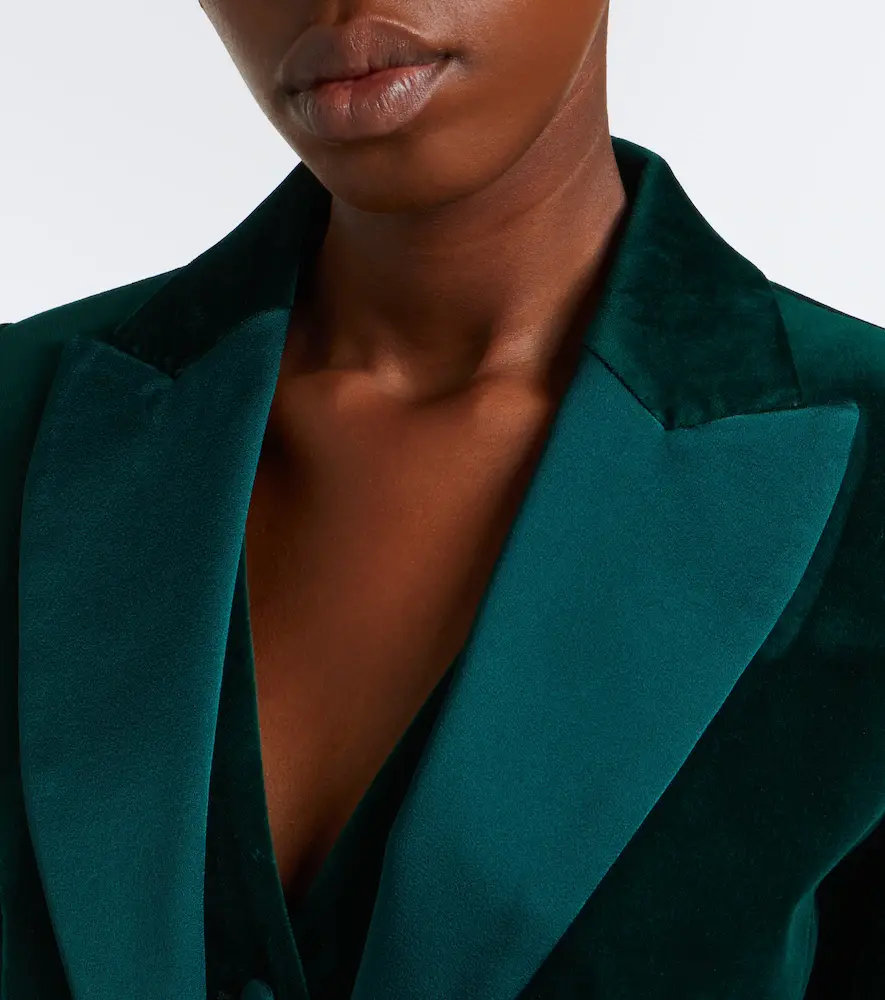 Max Mara Elegante cotton velvet blazer | Thumbnail 5 Max Mara Elegante cotton velvet blazer | Thumbnail 5