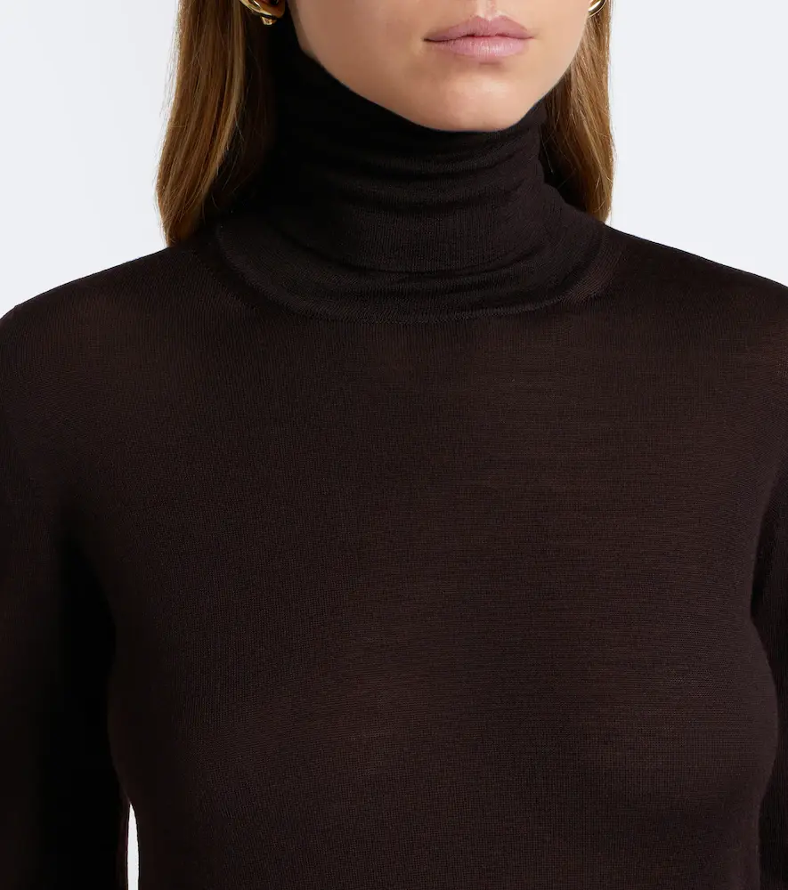 Max Mara Virgin wool turtleneck sweater | Thumbnail 2 Max Mara Virgin wool turtleneck sweater | Thumbnail 2