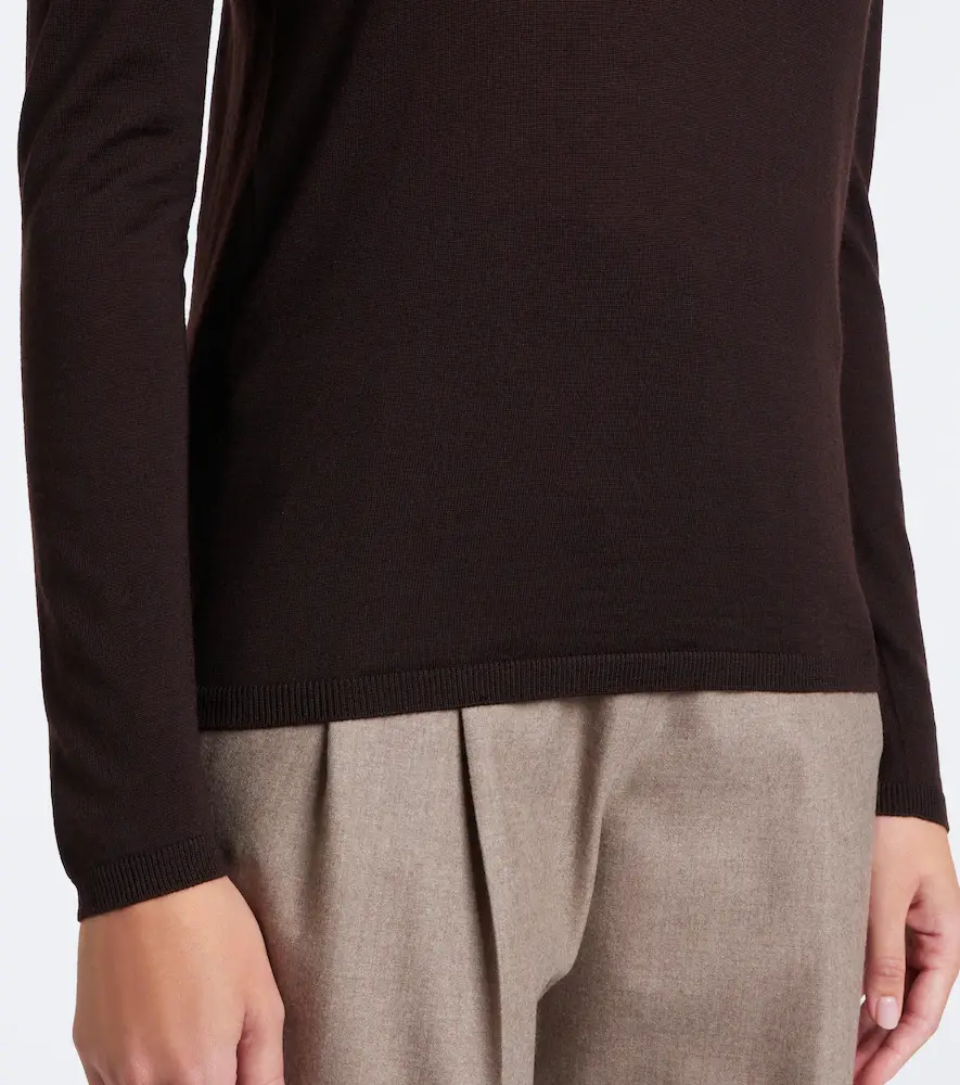 Max Mara Virgin wool turtleneck sweater | Thumbnail 4 Max Mara Virgin wool turtleneck sweater | Thumbnail 4