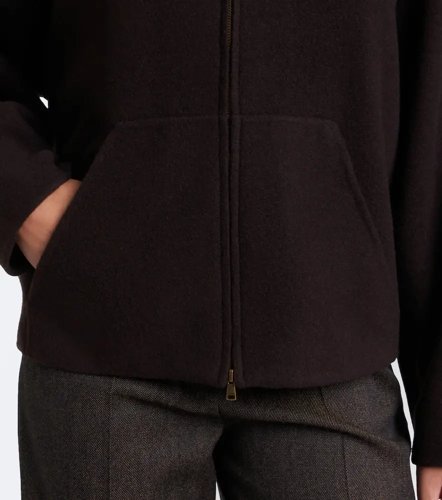 Max Mara Wool and cashmere-blend hoodie | Thumbnail 3 Max Mara Wool and cashmere-blend hoodie | Thumbnail 3