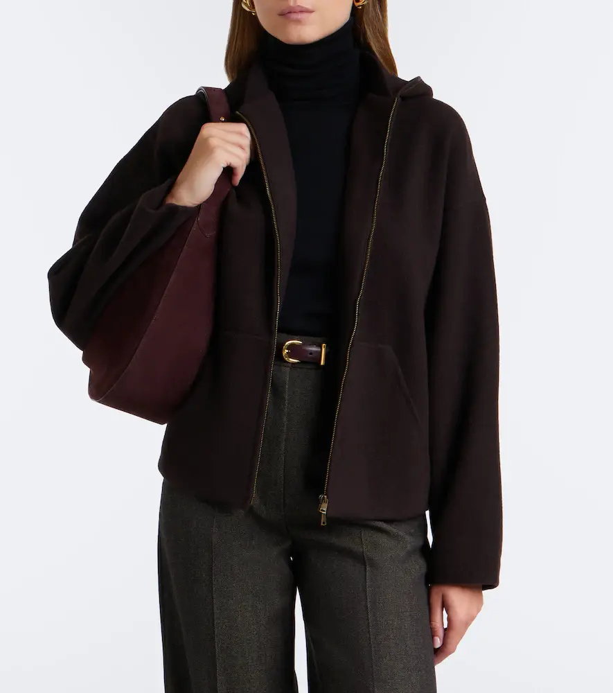 Max Mara Wool and cashmere-blend hoodie | Thumbnail 4 Max Mara Wool and cashmere-blend hoodie | Thumbnail 4