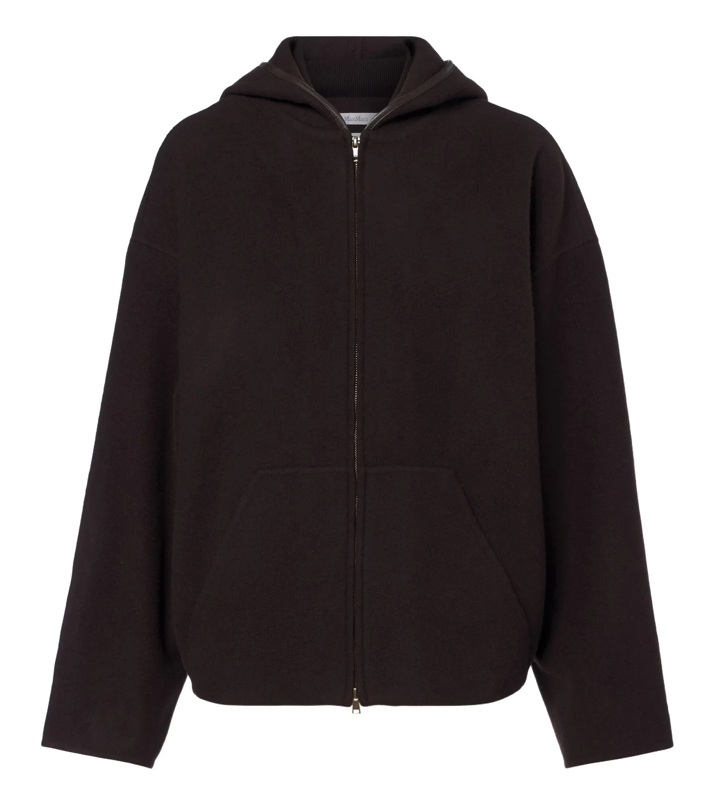 Wool and cashmere-blend hoodie
