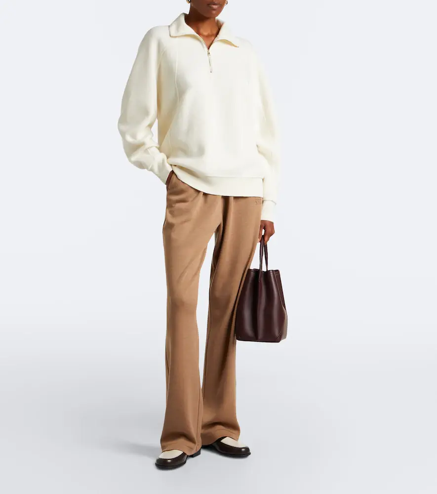 Max Mara Wool and cashmere-blend half-zip sweater | Thumbnail 3 Max Mara Wool and cashmere-blend half-zip sweater | Thumbnail 3