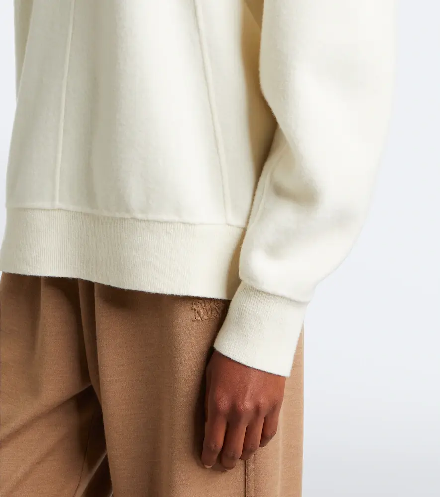 Max Mara Wool and cashmere-blend half-zip sweater | Thumbnail 5 Max Mara Wool and cashmere-blend half-zip sweater | Thumbnail 5