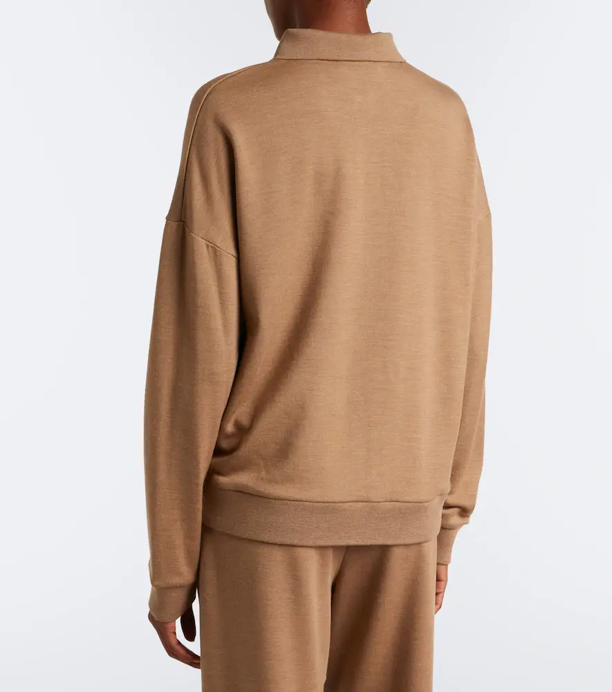 Max Mara Virgin wool polo sweater | Thumbnail 5 Max Mara Virgin wool polo sweater | Thumbnail 5