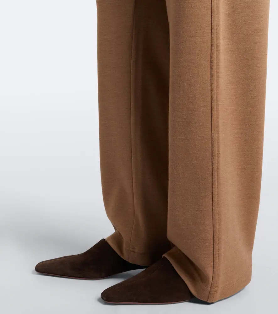 Max Mara Virgin wool straight pants | Thumbnail 2