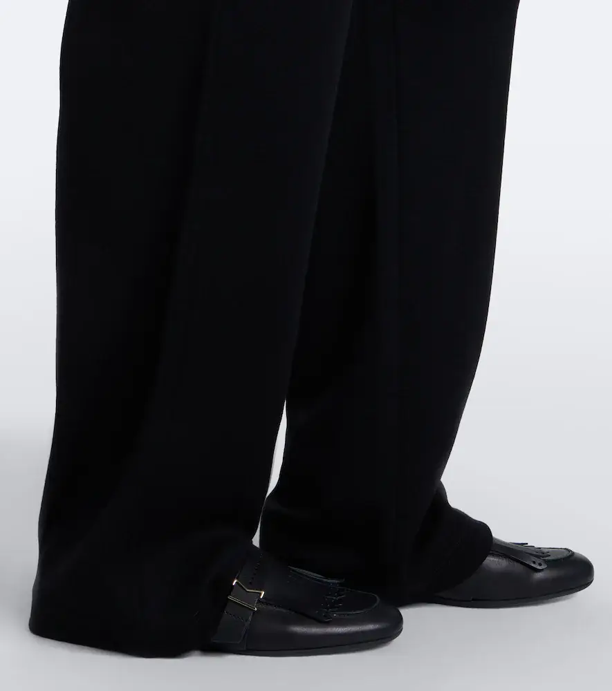Max Mara Virgin wool straight pants | Thumbnail 2