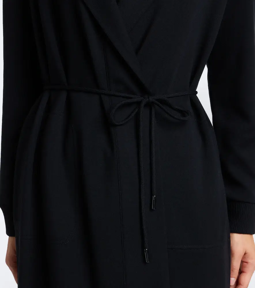 Max Mara Virgin wool wrap coat | Thumbnail 4 Max Mara Virgin wool wrap coat | Thumbnail 4