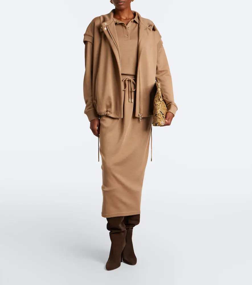 Max Mara Virgin wool midi skirt | Thumbnail 5 Max Mara Virgin wool midi skirt | Thumbnail 5
