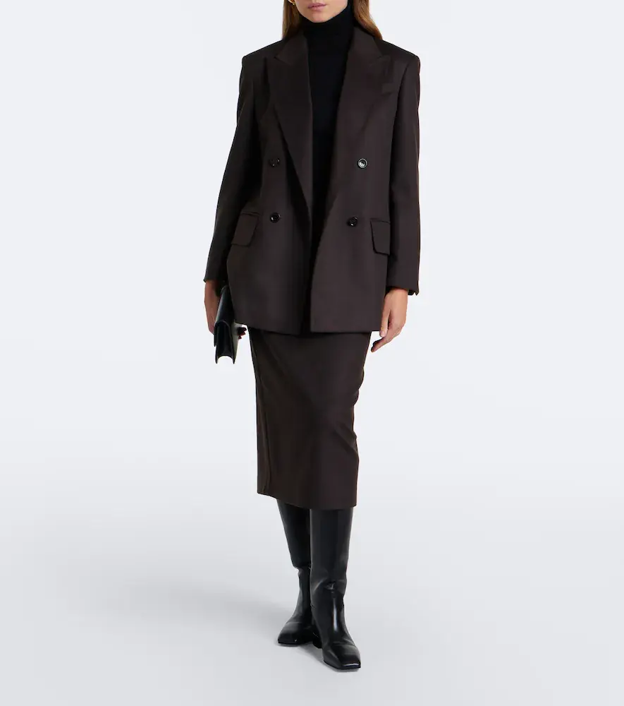 Max Mara Camel hair pencil skirt | Thumbnail 4 Max Mara Camel hair pencil skirt | Thumbnail 4