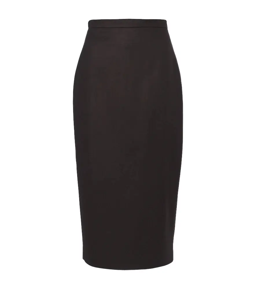 Camel hair pencil skirt Camel hair pencil skirt