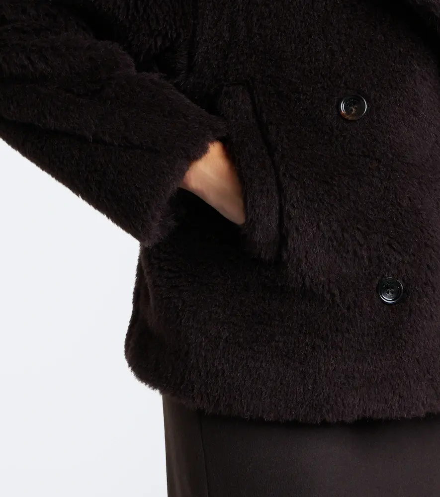 Max Mara Alpaca, wool, and silk peacoat | Thumbnail 4 Max Mara Alpaca, wool, and silk peacoat | Thumbnail 4