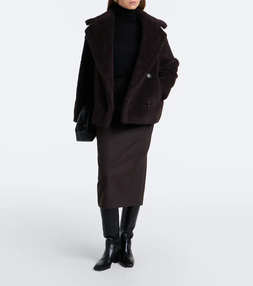Max Mara Alpaca, wool, and silk peacoat | Thumbnail 6 Max Mara Alpaca, wool, and silk peacoat | Thumbnail 6