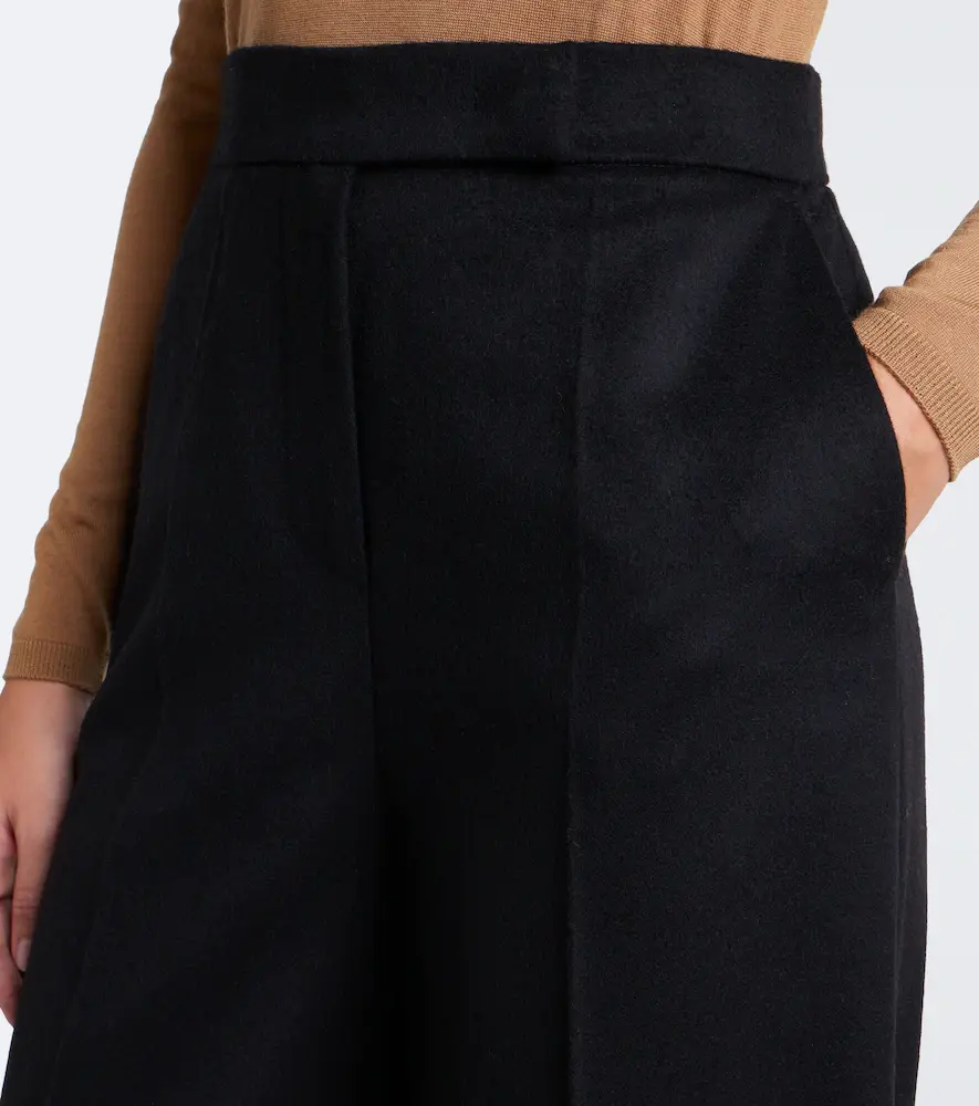 Max Mara Camel hair wide-leg pants | Thumbnail 4 Max Mara Camel hair wide-leg pants | Thumbnail 4