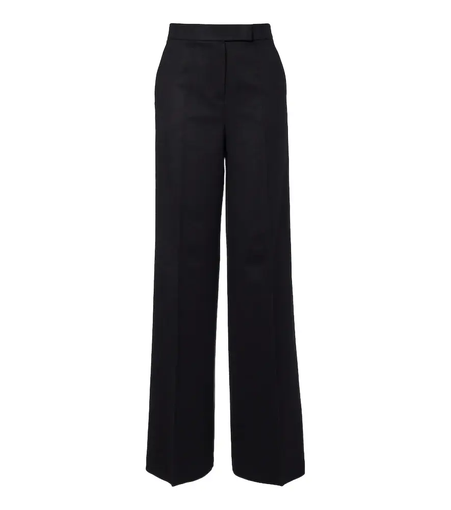 Max Mara Camel hair wide-leg pants