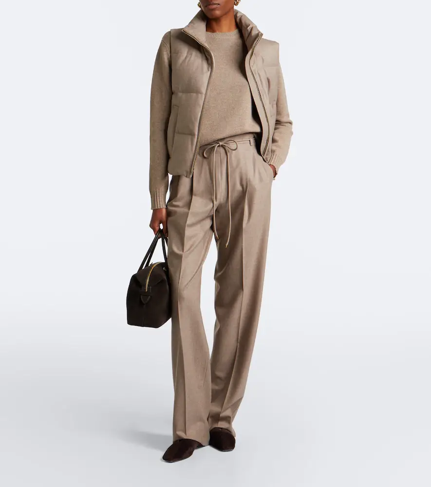 Max Mara Cashmere-blend down vest | Thumbnail 6