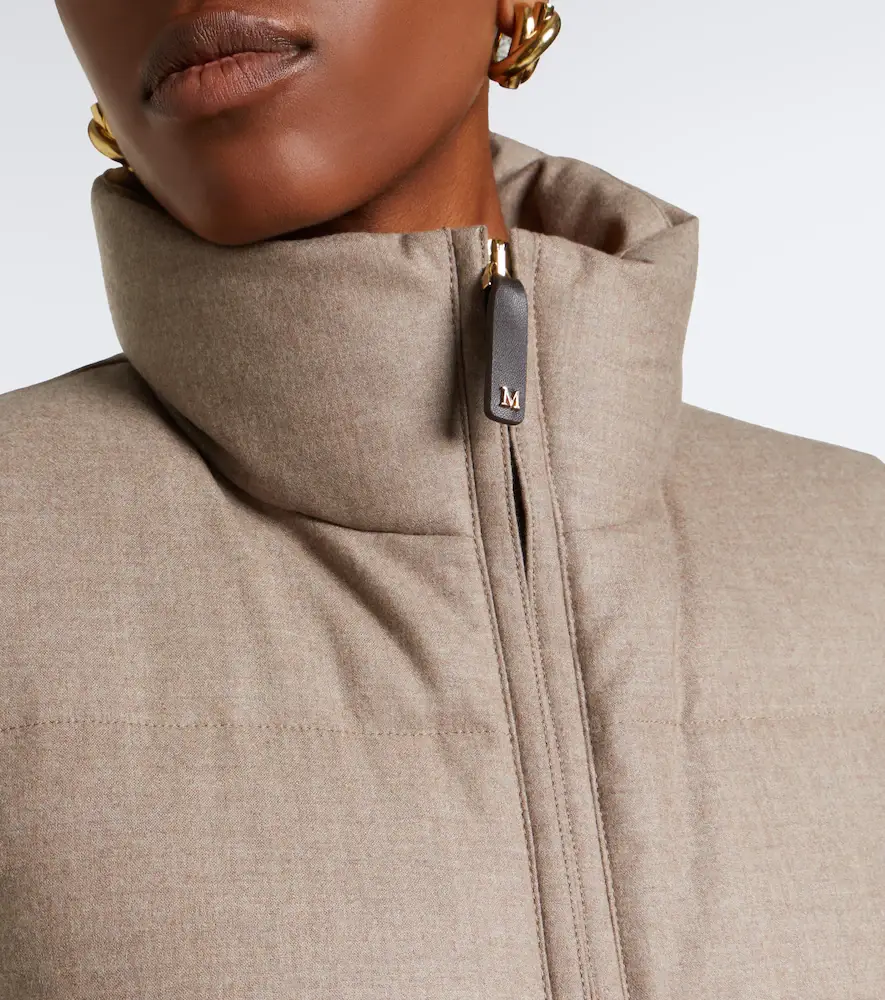Max Mara Cashmere-blend down vest | Thumbnail 8