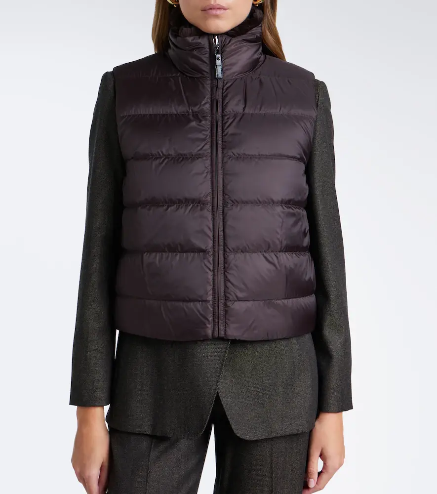 Max Mara Zip-up puffer vest | Thumbnail 2 Max Mara Zip-up puffer vest | Thumbnail 2