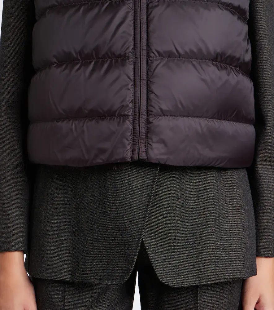 Max Mara Zip-up puffer vest | Thumbnail 7 Max Mara Zip-up puffer vest | Thumbnail 7