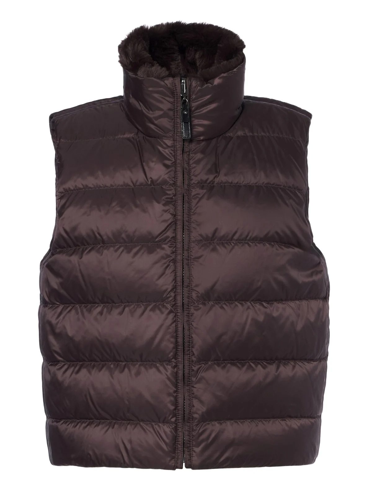 Zip-up puffer vest