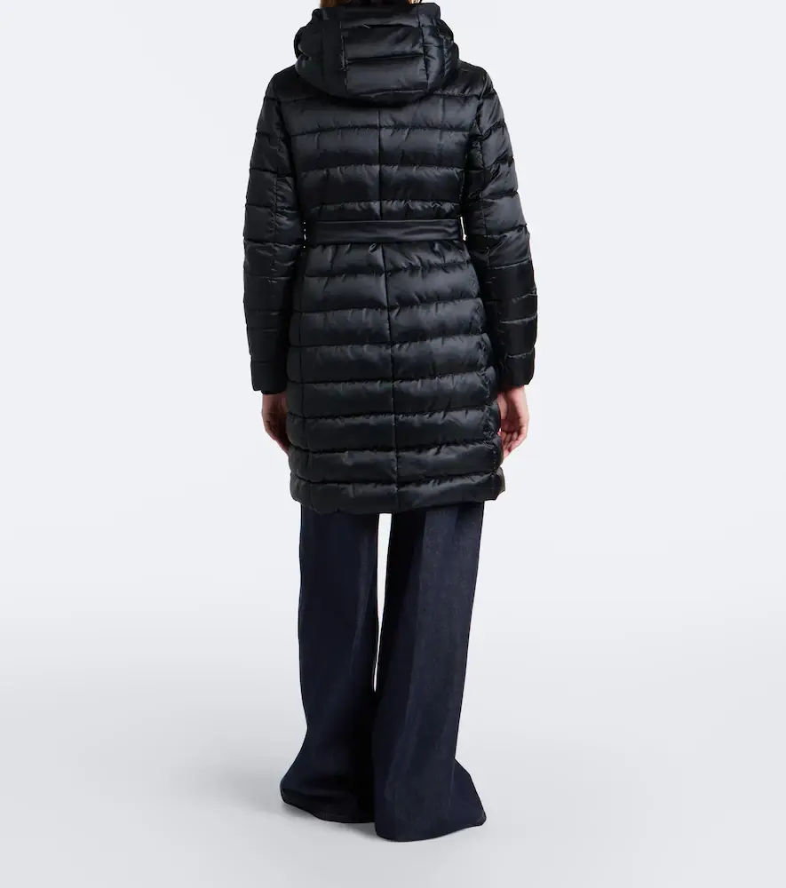 Max Mara Belted hooded puffer coat | Thumbnail 3 Max Mara Belted hooded puffer coat | Thumbnail 3