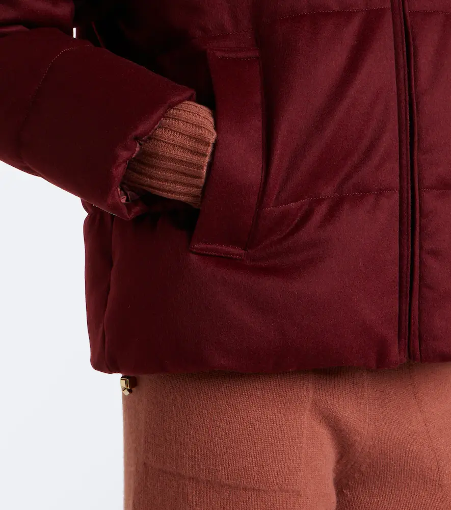 Max Mara Reversible cashmere puffer jacket | Thumbnail 6 Max Mara Reversible cashmere puffer jacket | Thumbnail 6