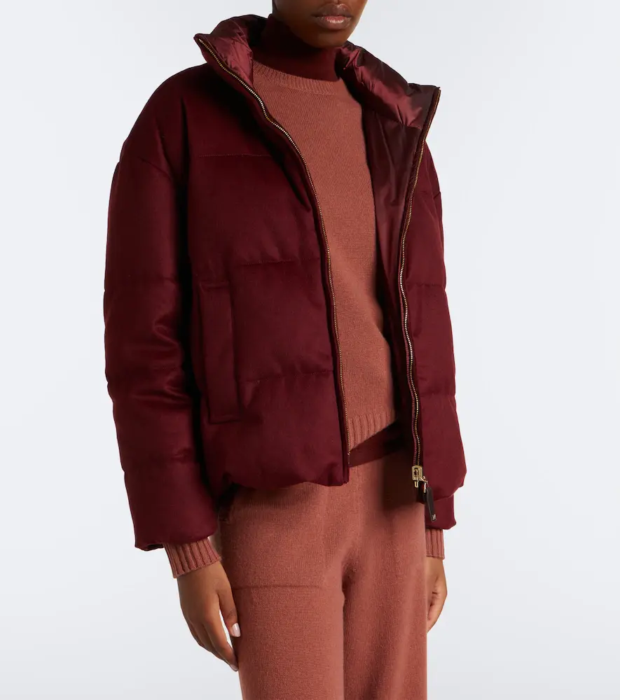 Max Mara Reversible cashmere puffer jacket | Thumbnail 8 Max Mara Reversible cashmere puffer jacket | Thumbnail 8