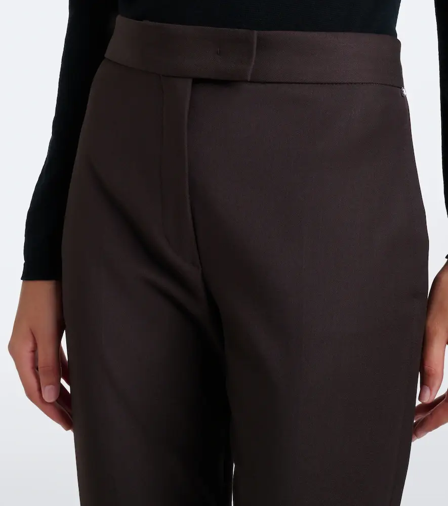 Sportmax Wool-blend flared pants | Thumbnail 4