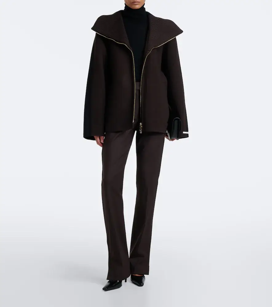 Sportmax Wool-blend flared pants | Thumbnail 6