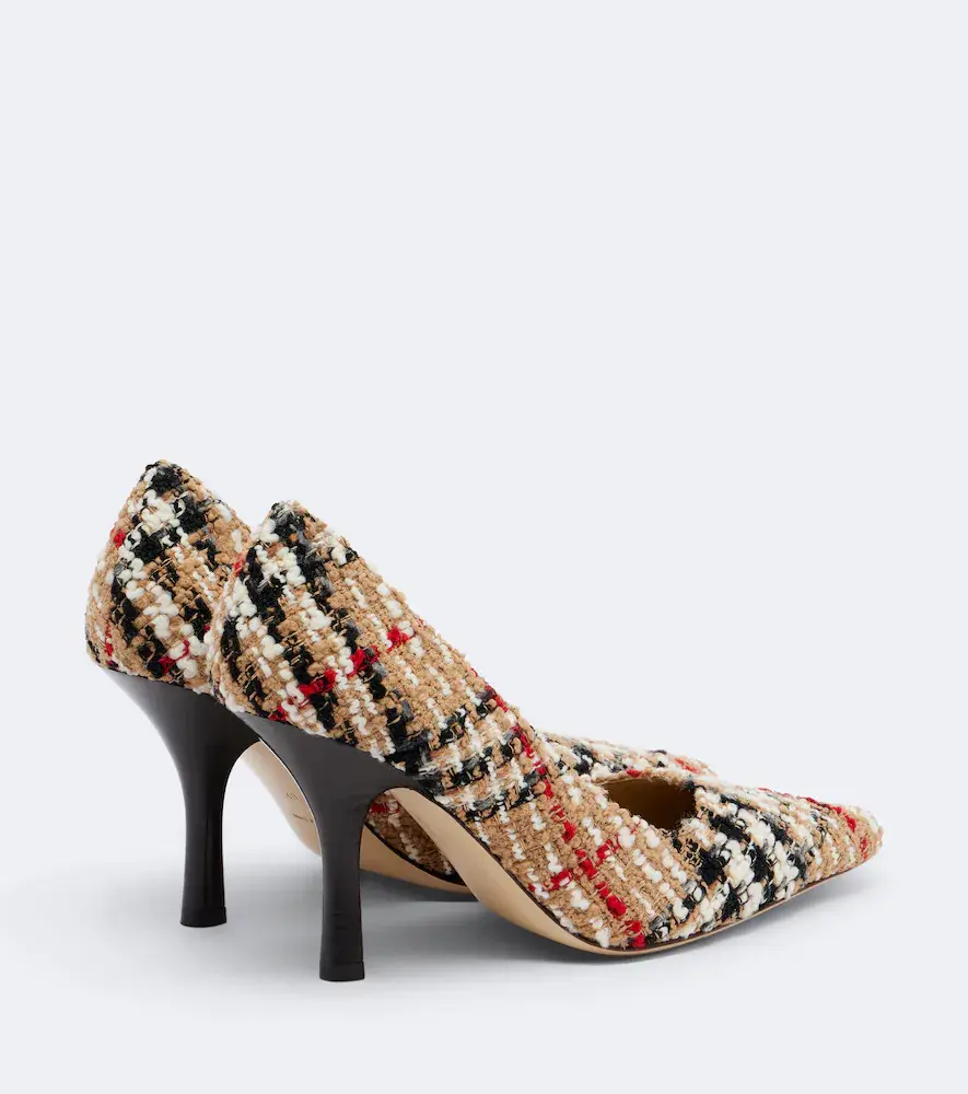 Burberry Check bouclé pumps | Thumbnail 3 Burberry Check bouclé pumps | Thumbnail 3