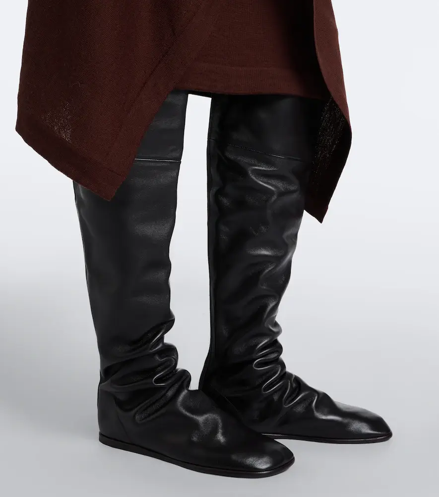Lemaire Glove leather knee-high boots | Thumbnail 5