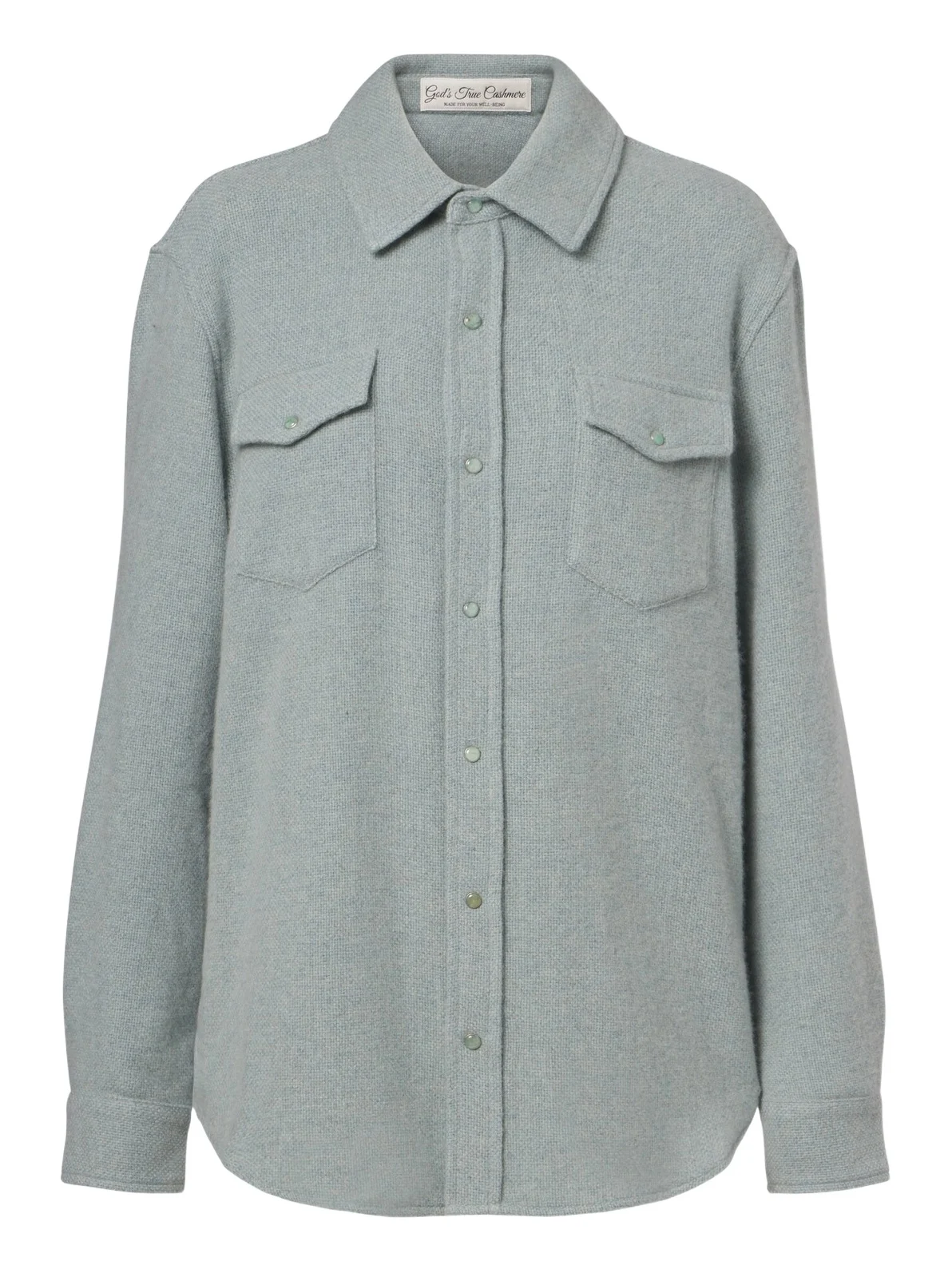 God’s True Cashmere Celeste cashmere shirt