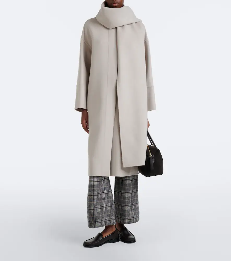 'S Max Mara 'S Max Mara Scarf-detail virgin wool coat | Thumbnail 2 'S Max Mara 'S Max Mara Scarf-detail virgin wool coat | Thumbnail 2