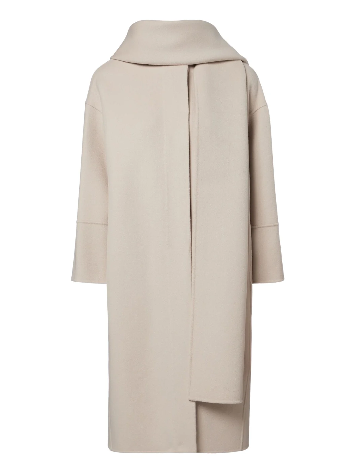'S Max Mara Scarf-detail virgin wool coat 'S Max Mara Scarf-detail virgin wool coat