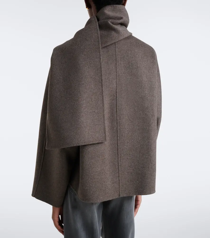 'S Max Mara Scarf-detail wool jacket | Thumbnail 2
