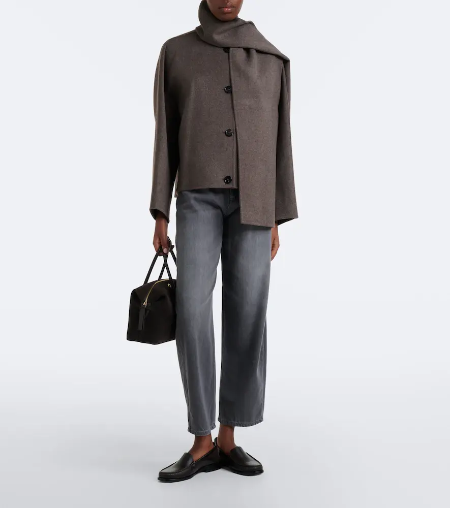'S Max Mara Scarf-detail wool jacket | Thumbnail 5