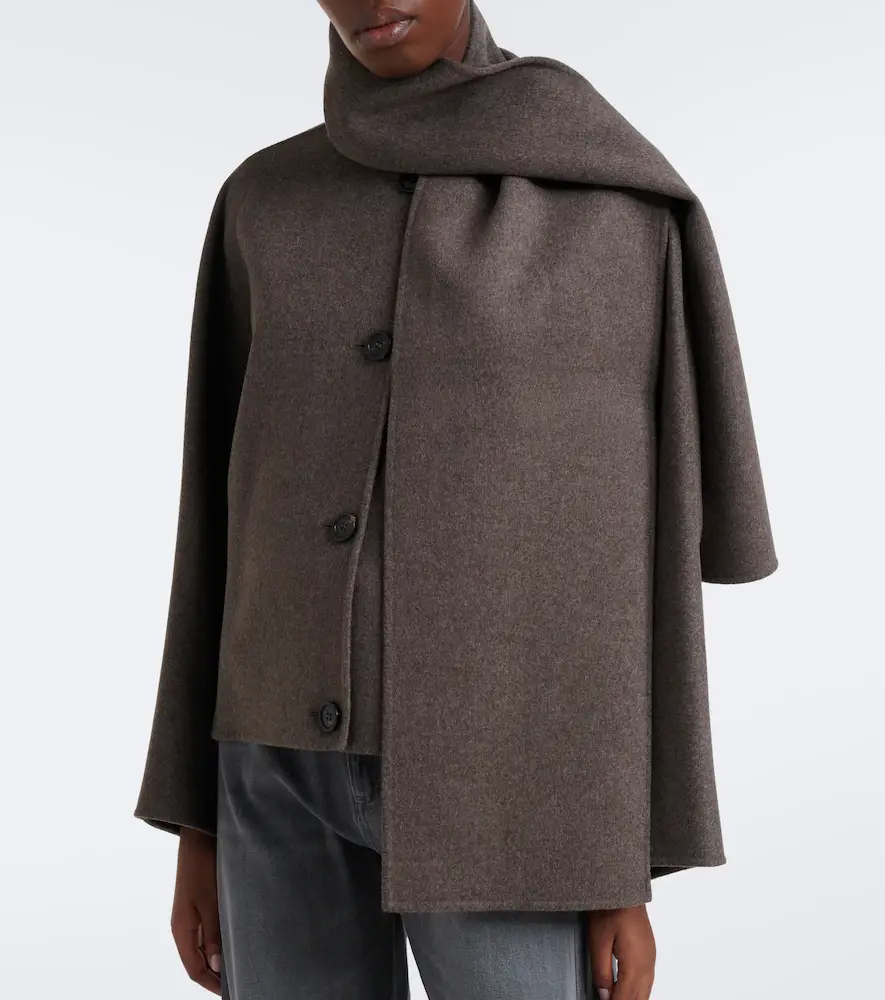 'S Max Mara Scarf-detail wool jacket | Thumbnail 7