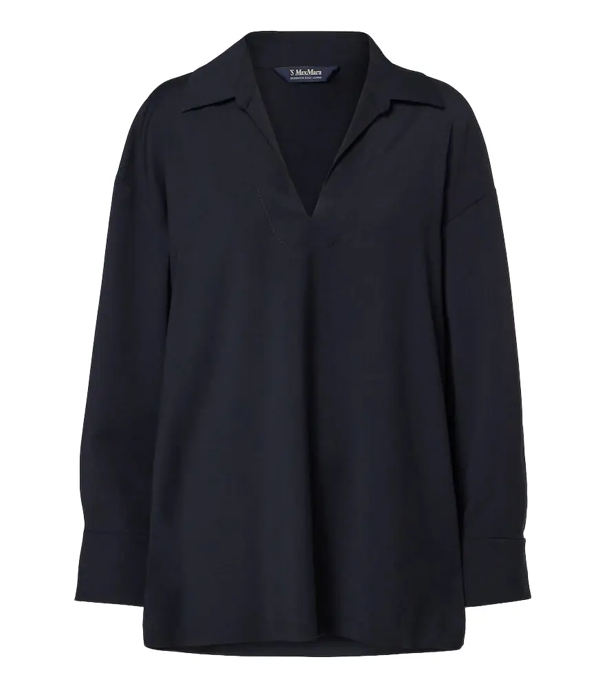 'S Max Mara 'S Max Mara Virgin wool blouse