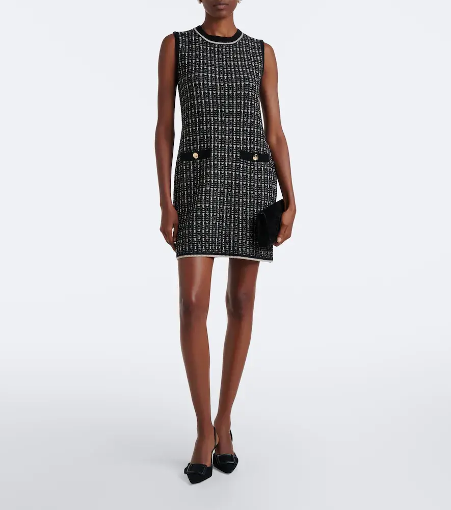'S Max Mara 'S Max Mara Wool and cashmere bouclé minidress | Thumbnail 4 'S Max Mara 'S Max Mara Wool and cashmere bouclé minidress | Thumbnail 4